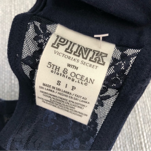 NWOT Victoria’s Secret Angel’s Baseball Bandeau Top - Picture 4 of 4